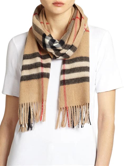 burberry wide check cashmere scarf|classic check burberry cashmere scarf.